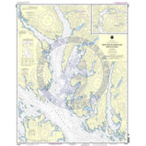 NOAA Nautical Chart 17431: N. end of Cordova Bay and Hetta Inlet